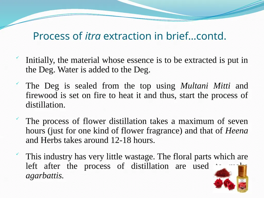 Perfumery and its Compounds A presentation by: - slide 8 of 18