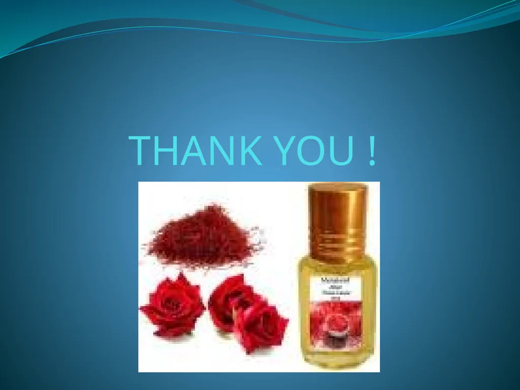 Perfumery and its Compounds A presentation by: - slide 18 of 18