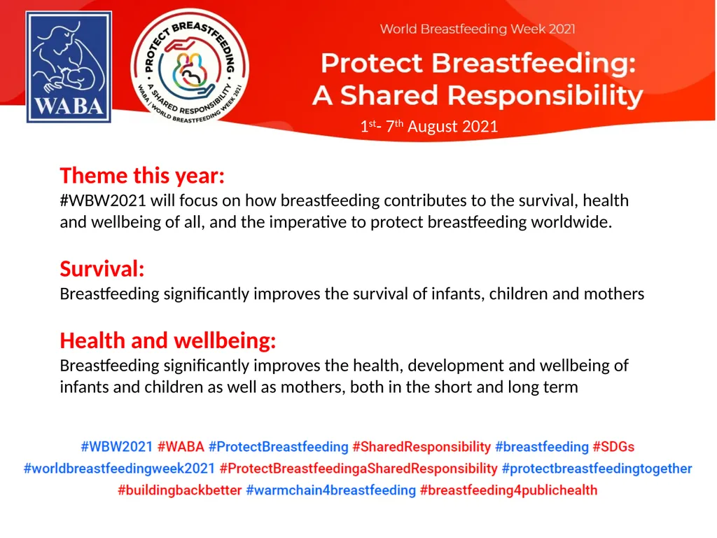 Theme this year: #WBW2021 will focus on how - slide 1 of 5