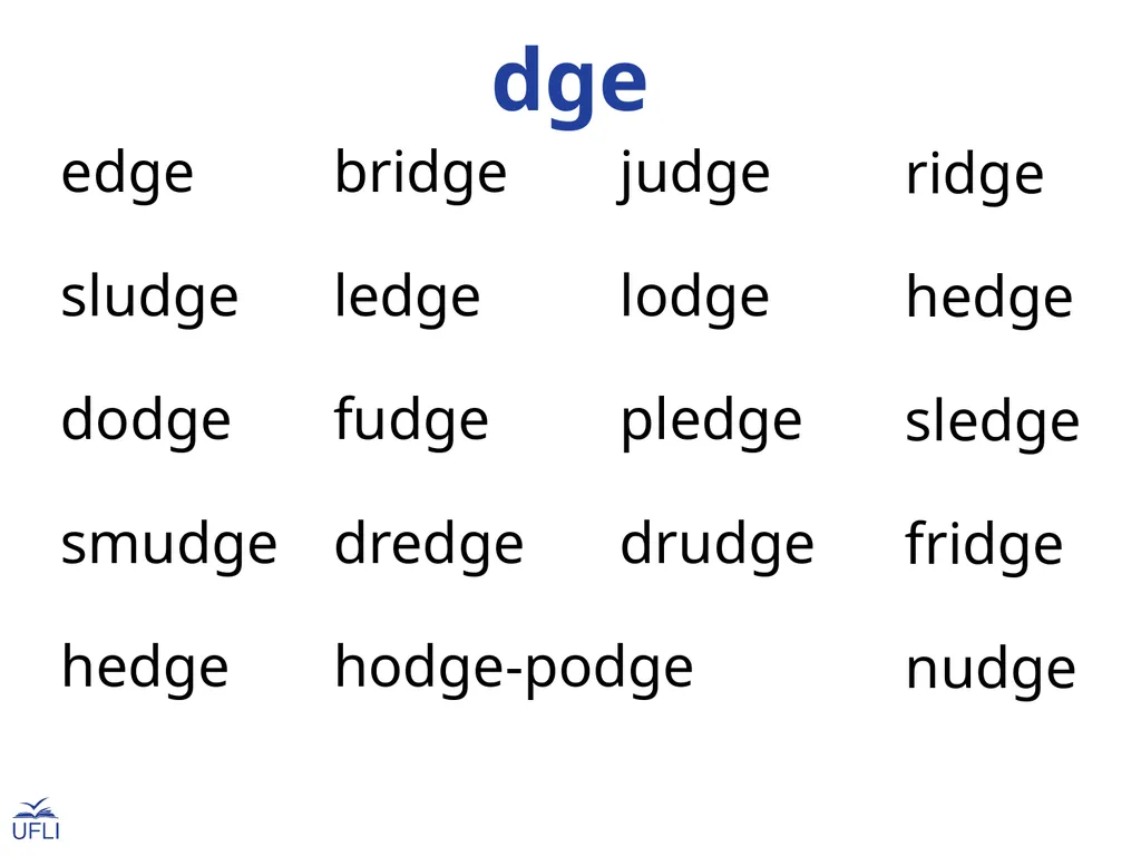 Double Letters & Trigraphs Word Lists ff, ll, ss, - slide 5 of 10