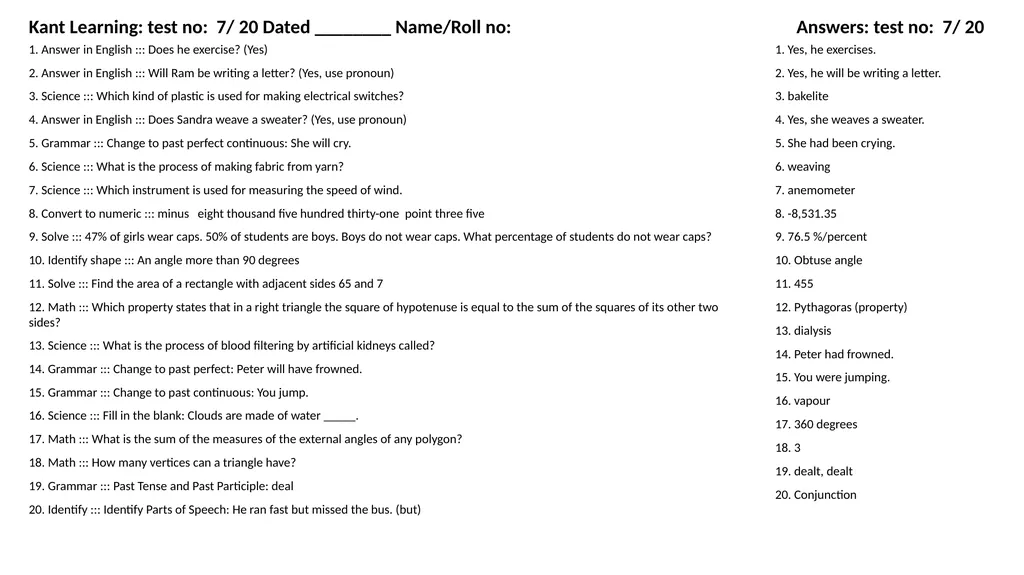 1. Translate into Hindi ::: many 1. बहुत सारे (How - slide 100 of 160