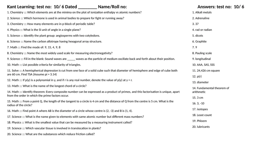 1. Translate into Hindi ::: many 1. बहुत सारे (How - slide 146 of 160