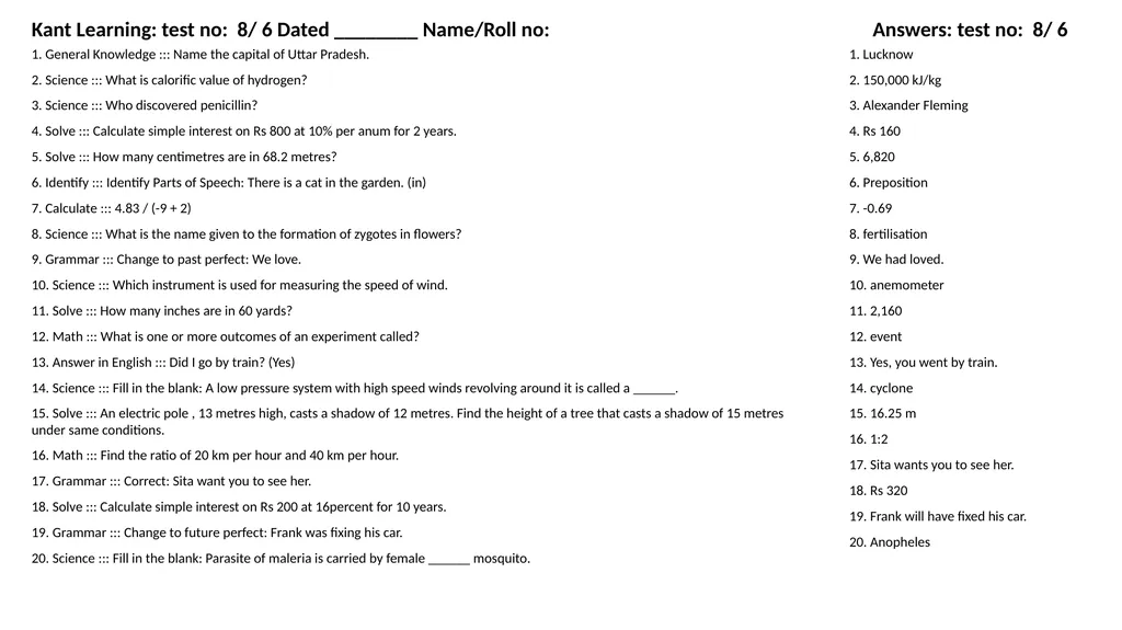 1. Translate into Hindi ::: many 1. बहुत सारे (How - slide 106 of 160