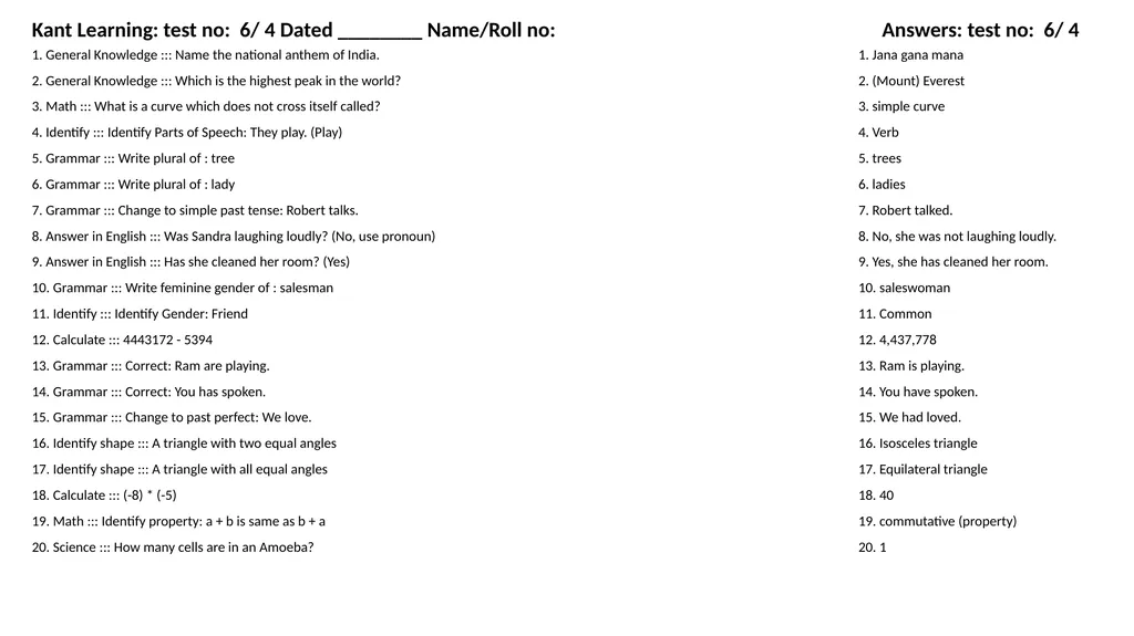 1. Translate into Hindi ::: many 1. बहुत सारे (How - slide 64 of 160