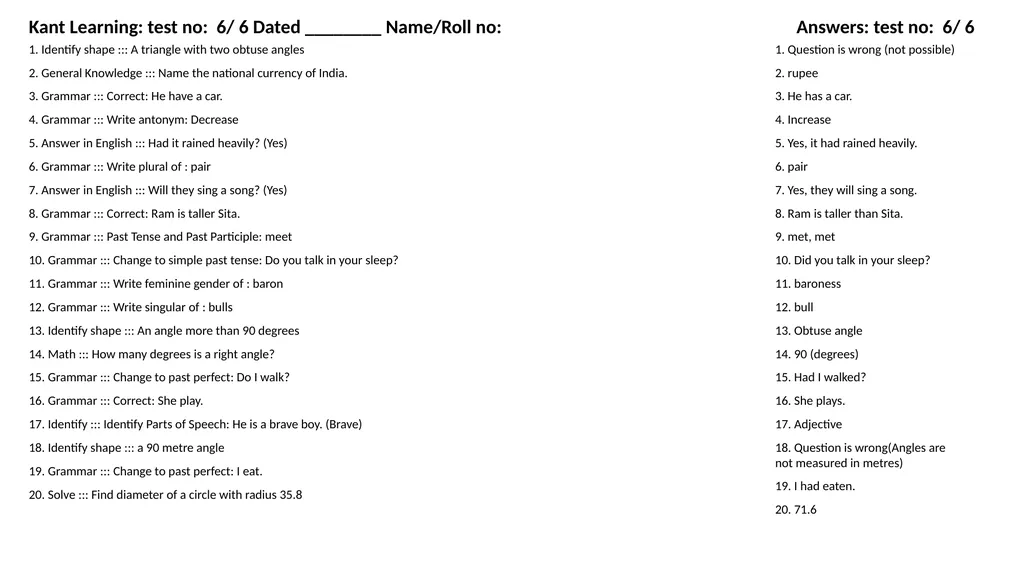 1. Translate into Hindi ::: many 1. बहुत सारे (How - slide 66 of 160
