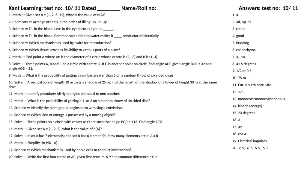 1. Translate into Hindi ::: many 1. बहुत सारे (How - slide 151 of 160