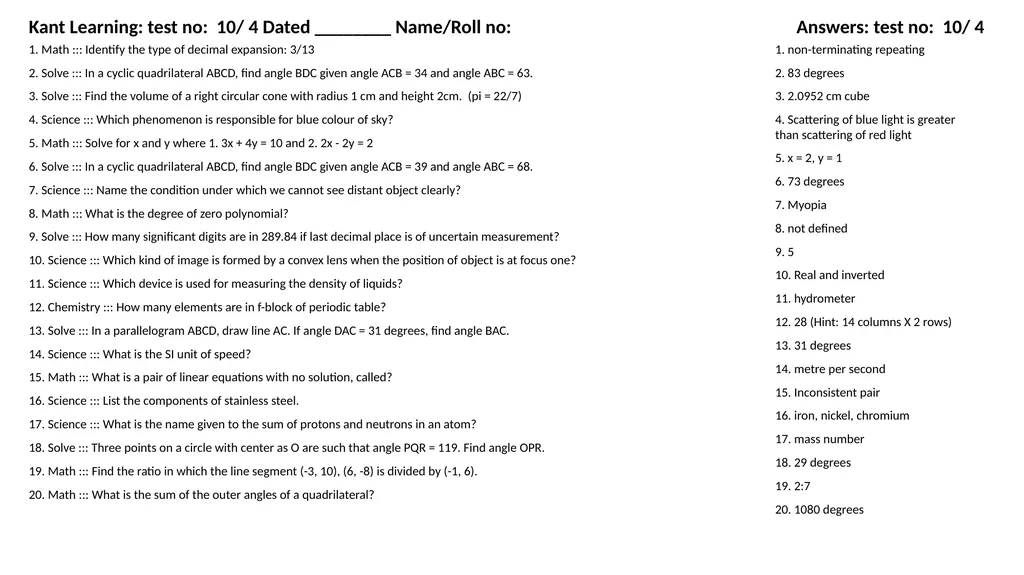 1. Translate into Hindi ::: many 1. बहुत सारे (How - slide 144 of 160