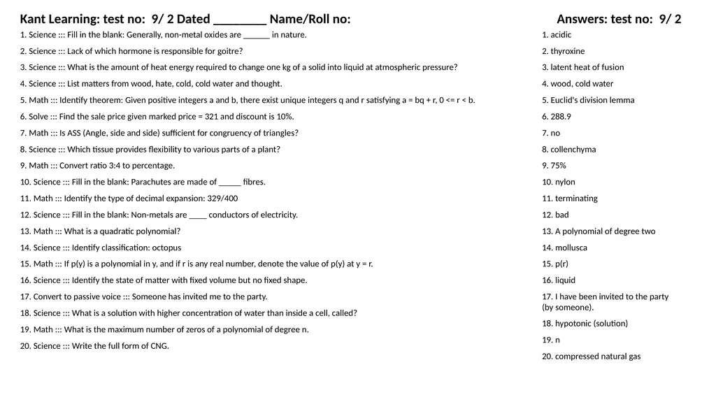 1. Translate into Hindi ::: many 1. बहुत सारे (How - slide 122 of 160