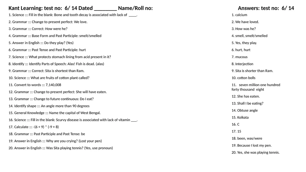 1. Translate into Hindi ::: many 1. बहुत सारे (How - slide 74 of 160