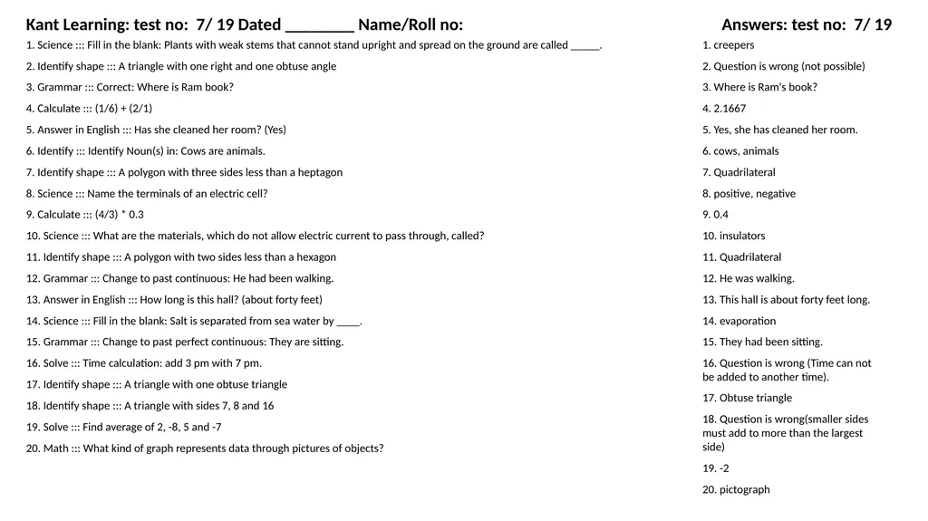 1. Translate into Hindi ::: many 1. बहुत सारे (How - slide 99 of 160