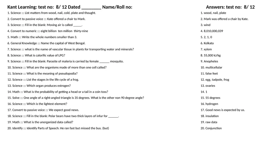 1. Translate into Hindi ::: many 1. बहुत सारे (How - slide 112 of 160