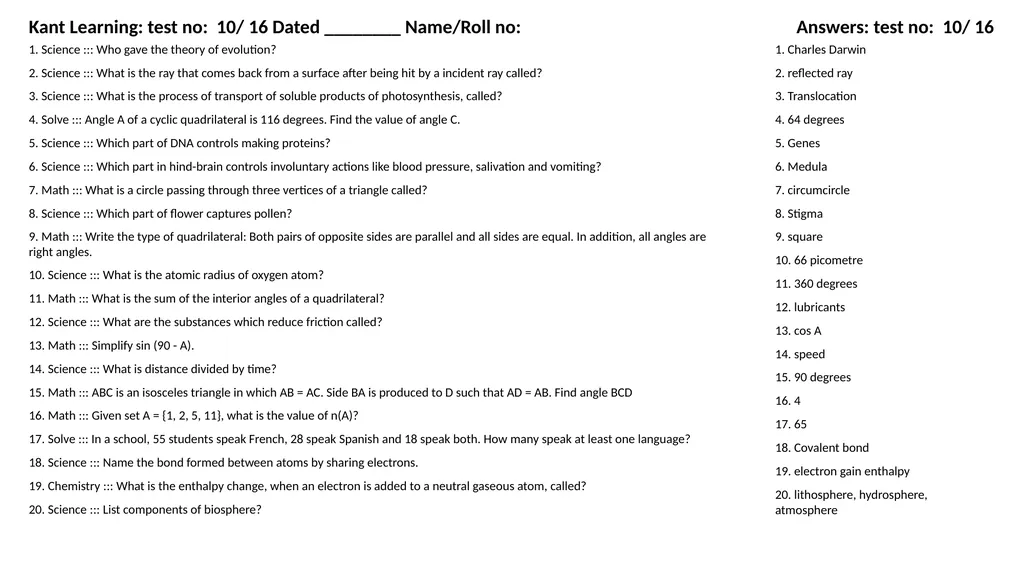1. Translate into Hindi ::: many 1. बहुत सारे (How - slide 156 of 160