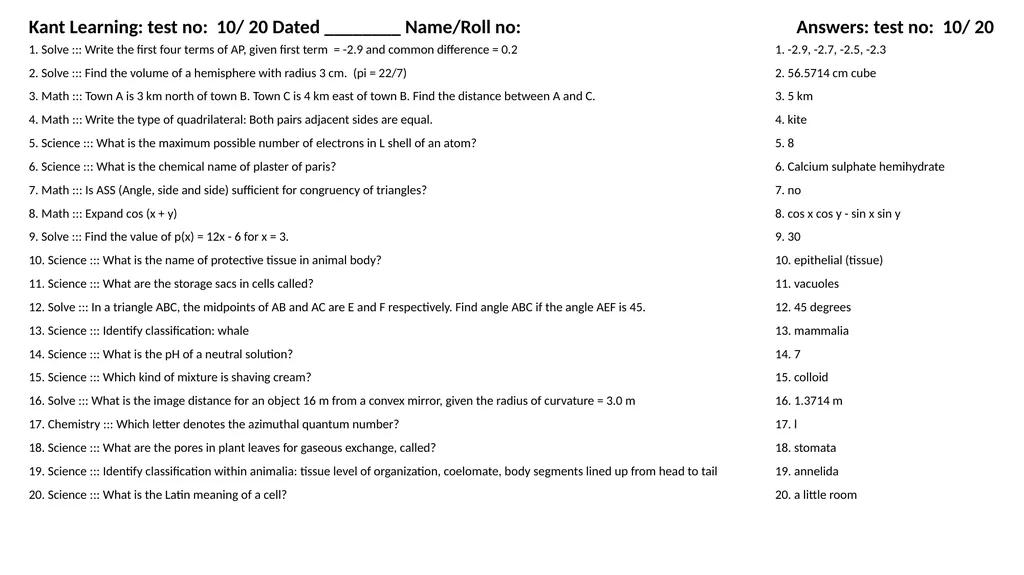 1. Translate into Hindi ::: many 1. बहुत सारे (How - slide 160 of 160