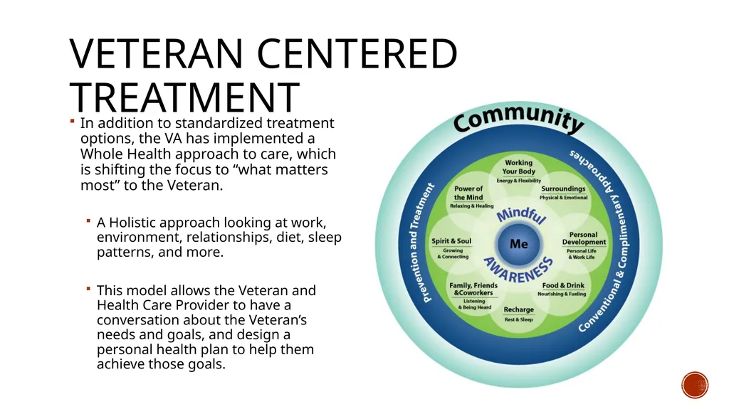 TBI and the VA: A Patient Centered Care Approach - slide 20 of 31