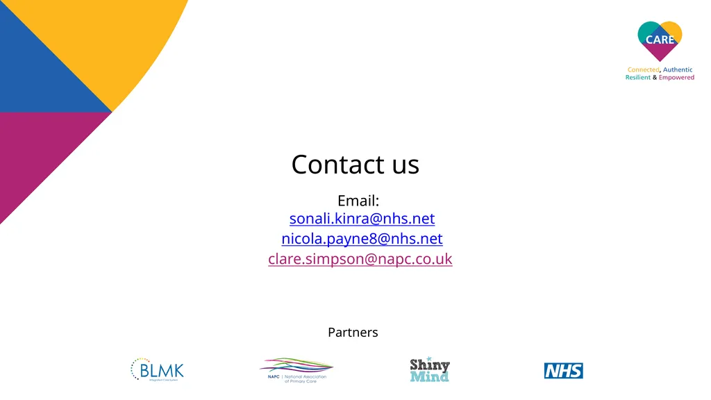 Notts ICS CARE Impacts Report December 2020 Notts - slide 14 of 14