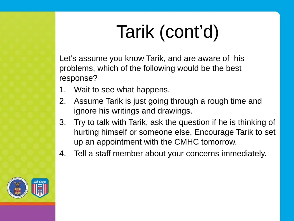 Introduction to Mental Health and Wellness - slide 33 of 36