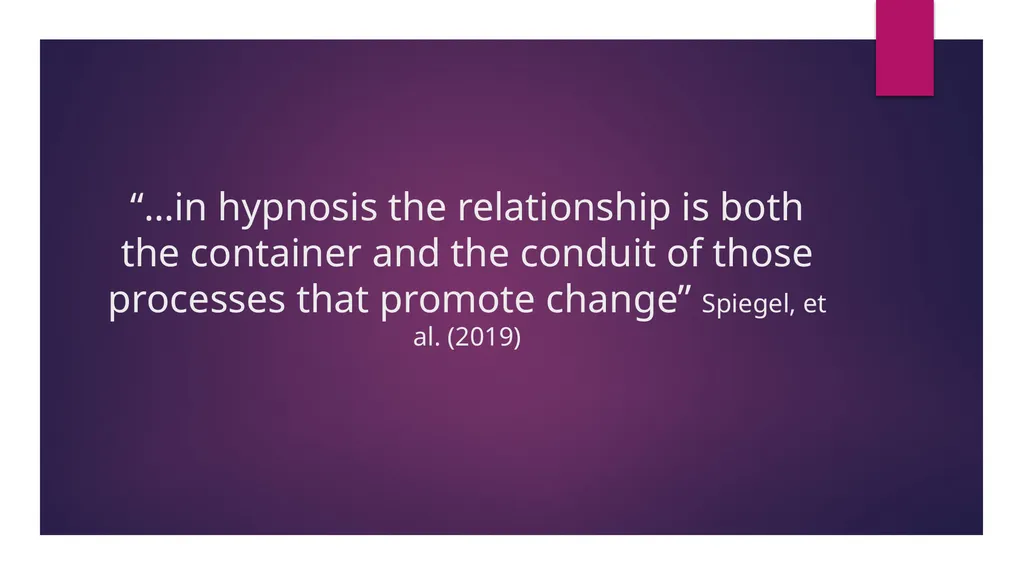 The Hidden Power Of Hypnosis in Couples Therapy - slide 25 of 27
