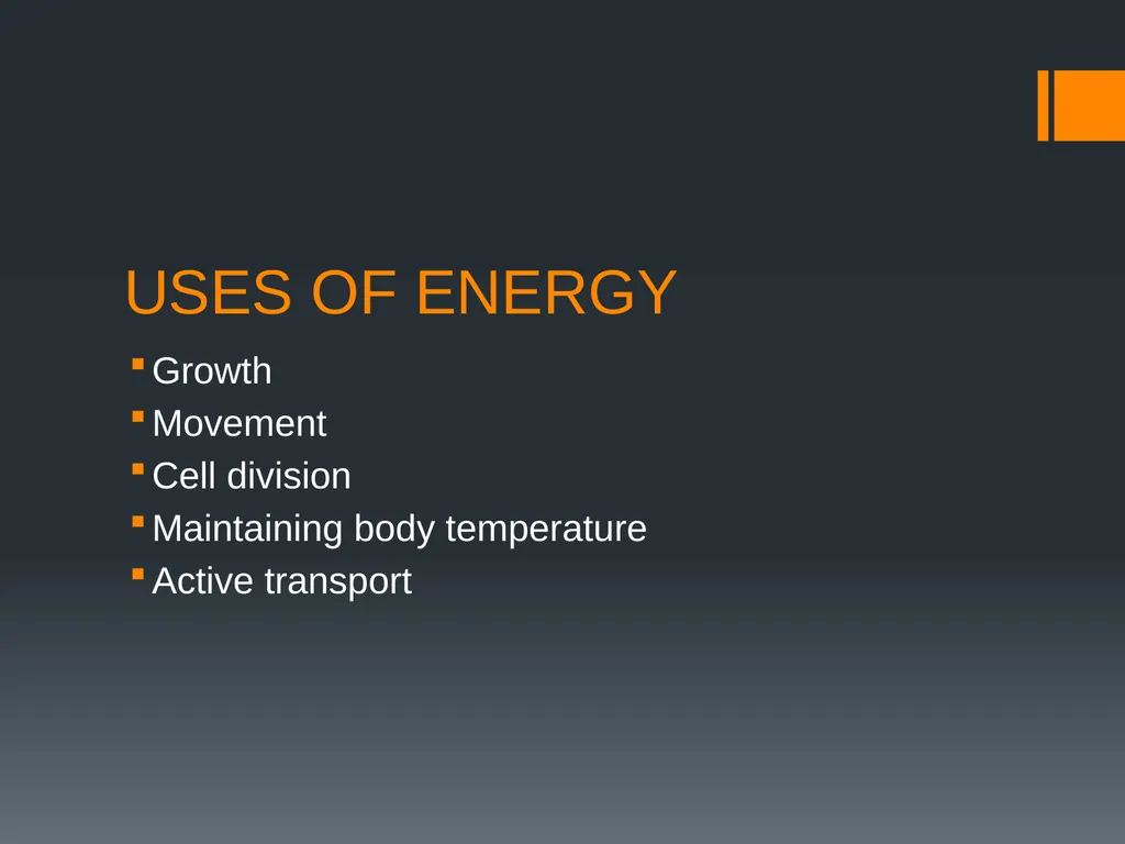 CELLULAR RESPIRATION MAKING LINKS FORMULA OF - slide 3 of 33