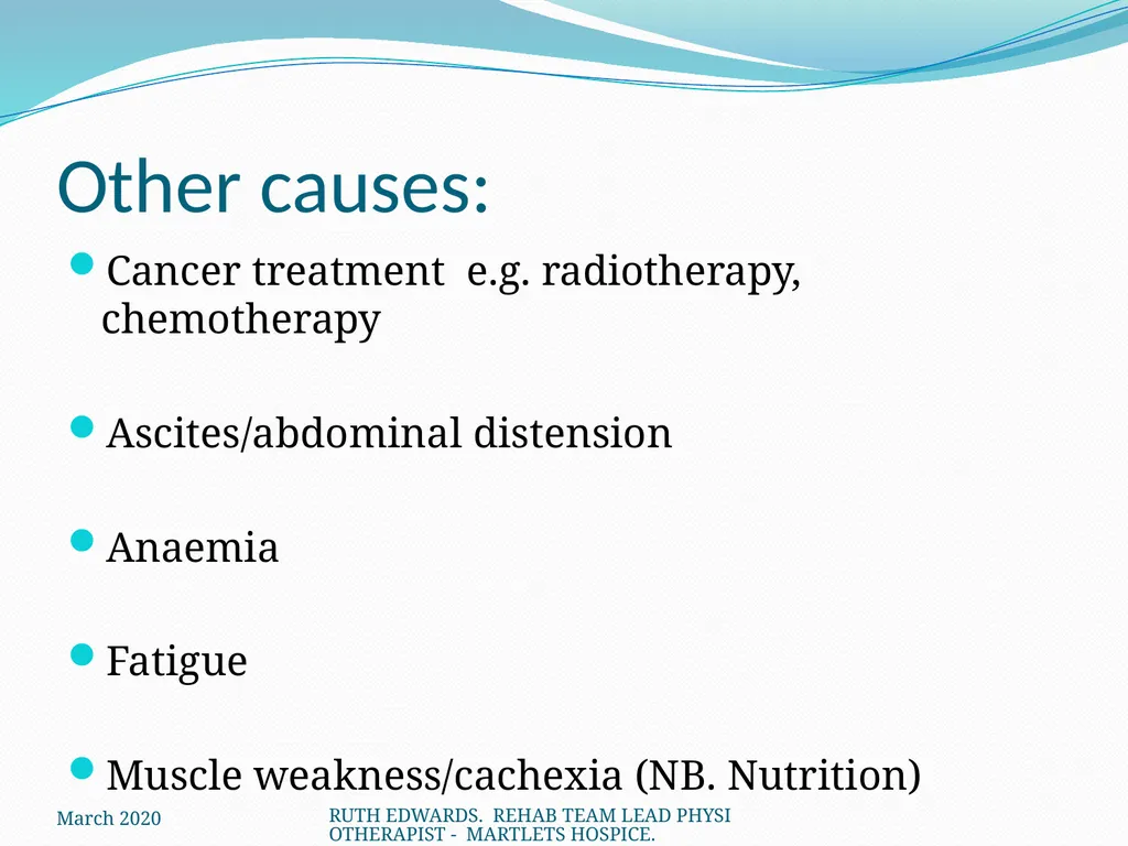 AREAS WE WILL COVER: What is breathlessness – who - slide 4 of 32