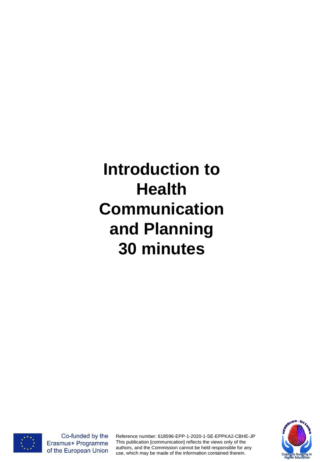 WORKSHOPS PUBLIC HEALTH PROMOTION AND - slide 9 of 71