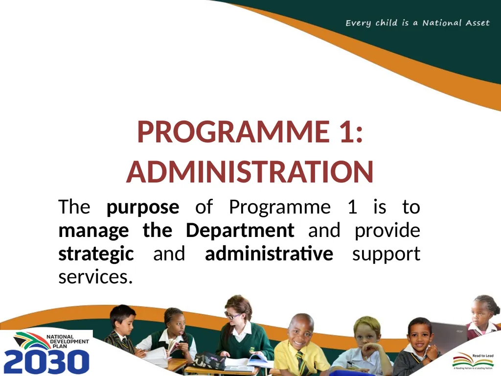 FIRST QUARTER PERFORMANCE OF THE DEPARTMENT IN - slide 11 of 142