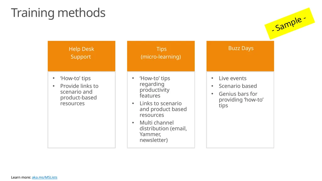 Microsoft Lists Training Guide Resources and best - slide 9 of 13
