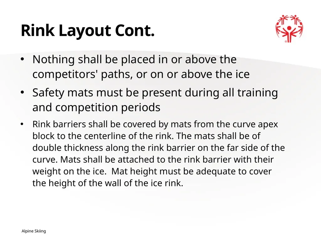 Speed Skating Official Rules 1 2 A picture paints - slide 9 of 21