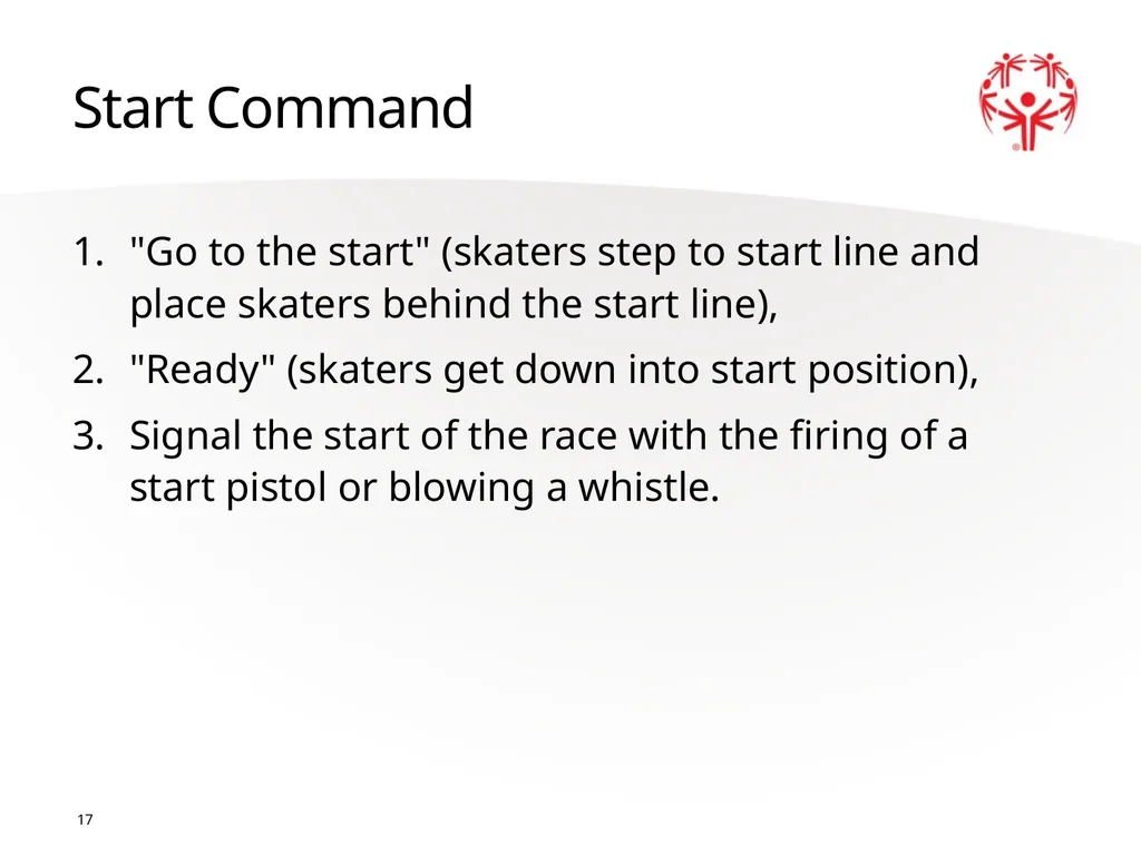 Speed Skating Official Rules 1 2 A picture paints - slide 17 of 21