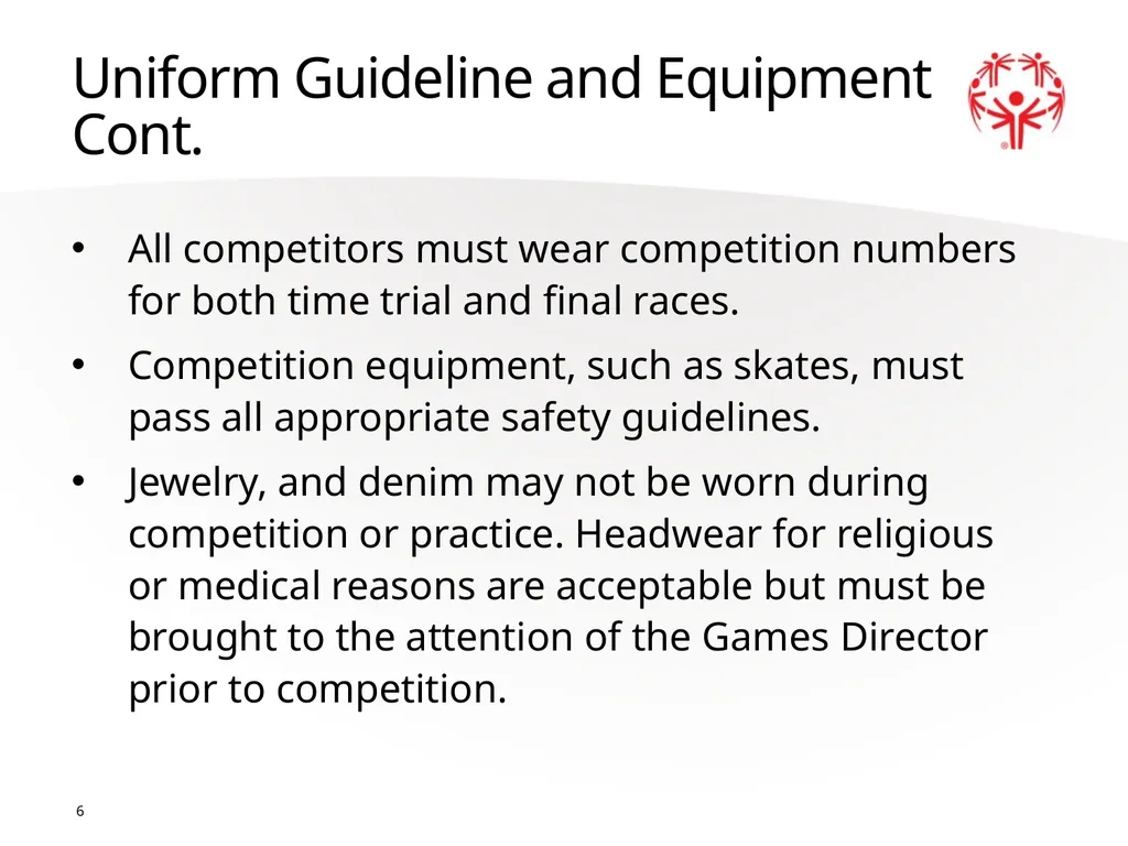 Speed Skating Official Rules 1 2 A picture paints - slide 6 of 21