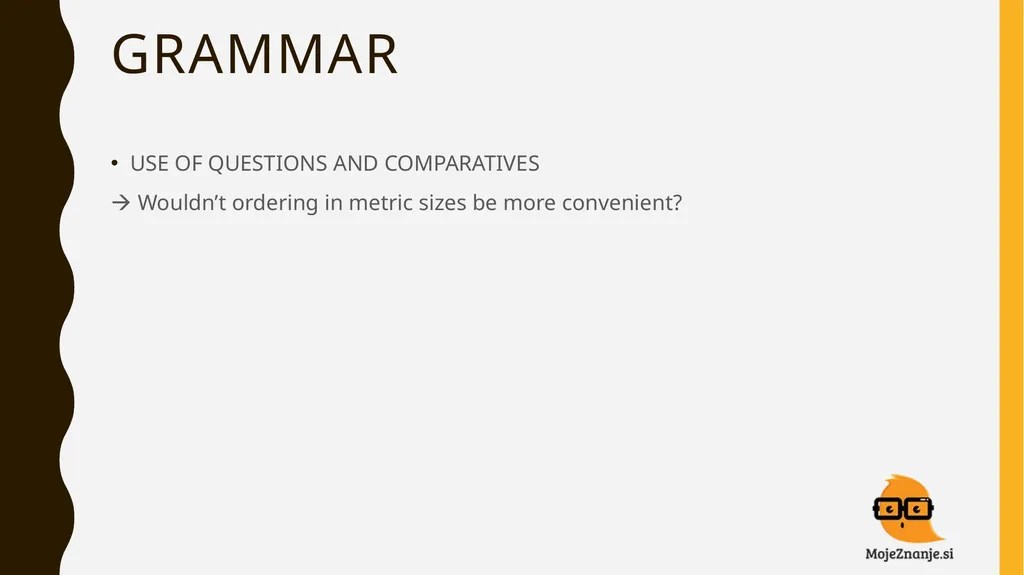 BUSINESS ENGLISH NADALJEVALNI teČaj TYPES OF - slide 33 of 39