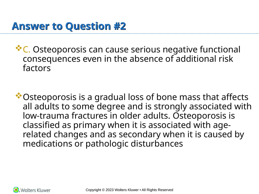 Chapter 23 Safe Mobility Introduction Mobility is - slide 11 of 28