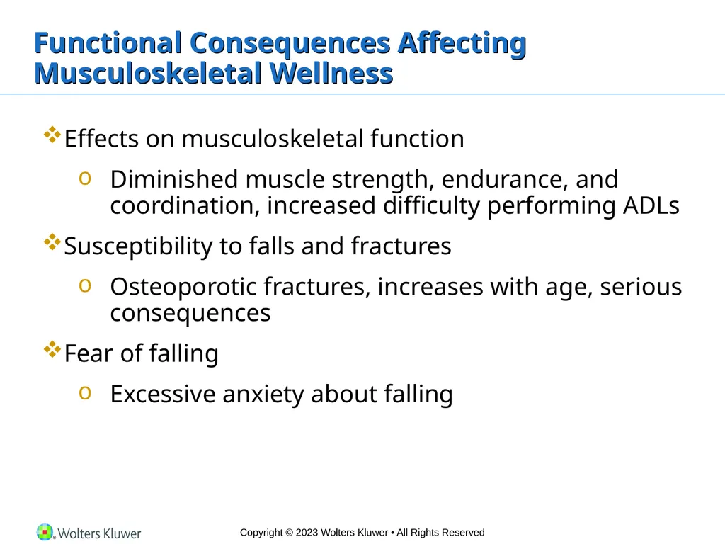 Chapter 23 Safe Mobility Introduction Mobility is - slide 17 of 28