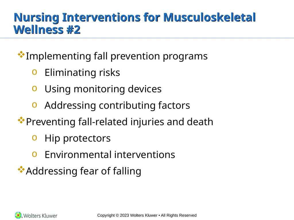 Chapter 23 Safe Mobility Introduction Mobility is - slide 23 of 28
