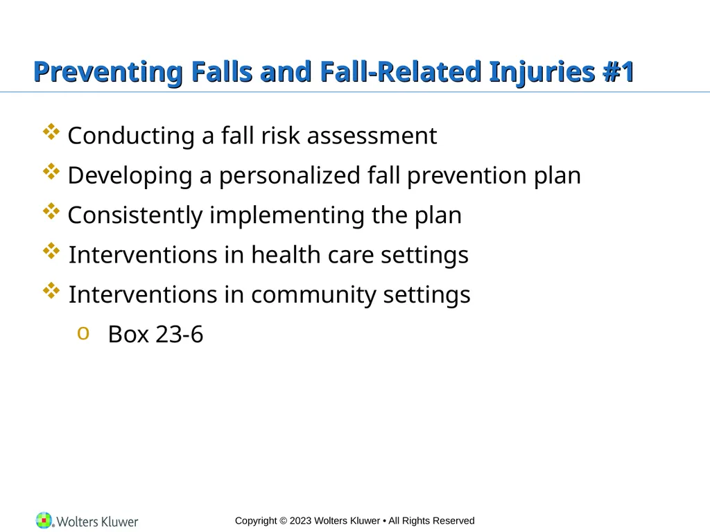 Chapter 23 Safe Mobility Introduction Mobility is - slide 24 of 28