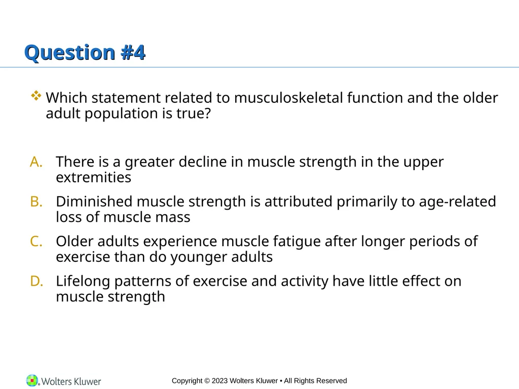 Chapter 23 Safe Mobility Introduction Mobility is - slide 19 of 28