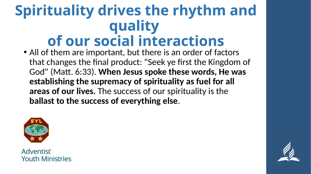 Seminar 4: Leadership The Youth Leader as - slide 8 of 24