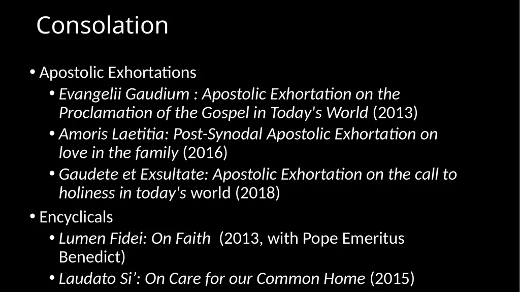 Ignatius and (Pope) Francis Tom Ryan Director, - slide 25 of 29