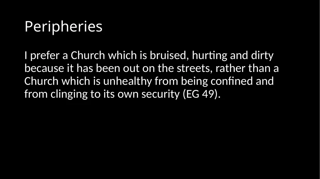 Ignatius and (Pope) Francis Tom Ryan Director, - slide 14 of 29