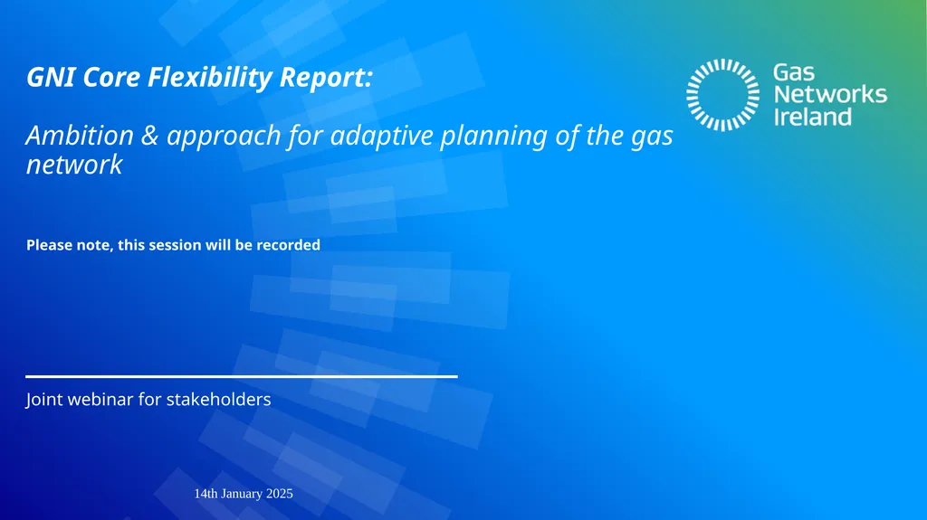 14th January 2025 Joint webinar for stakeholders - slide 1 of 24