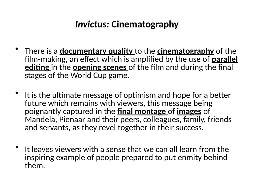 Investigating narrative devices in Ransom and - slide 17 of 23