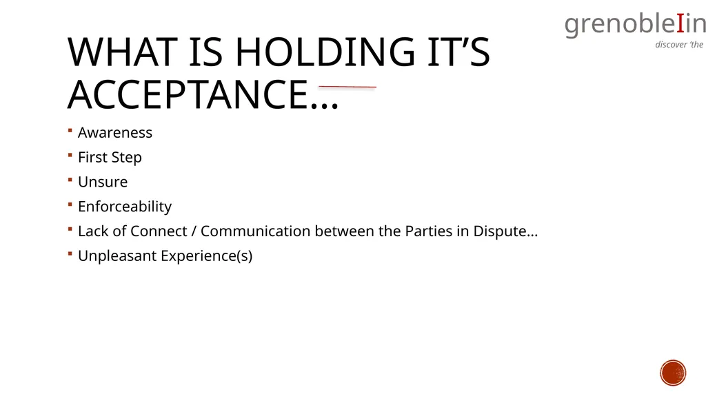 mediation….. What, Why and How of the concept….. - slide 5 of 17