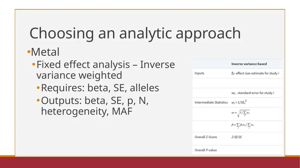 GWAS Meta-Analysis Sarah Medland The 2021 Virtual - slide 16 of 20