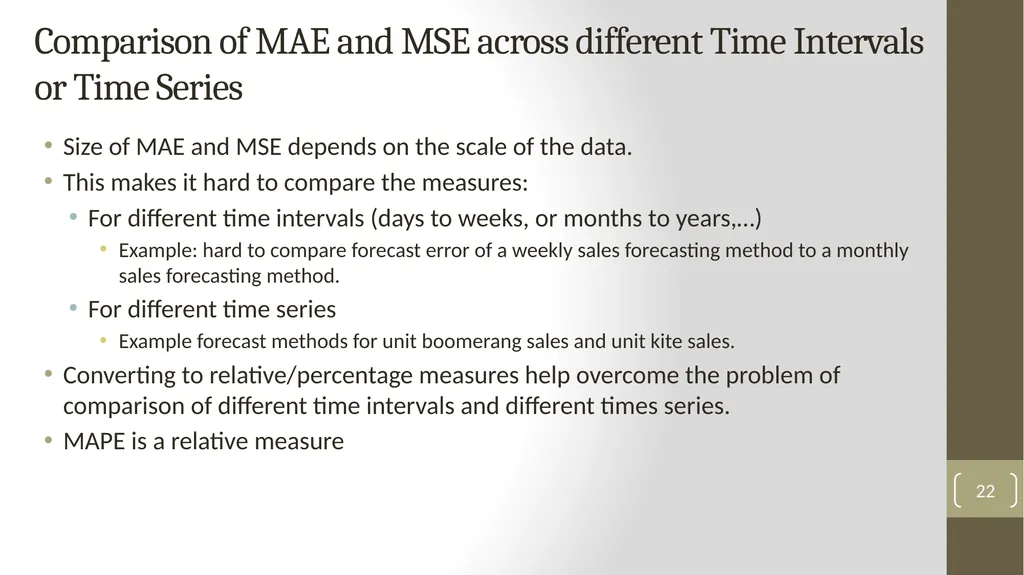 Highline Class, BI 348 Basic Business Analytics - slide 22 of 48