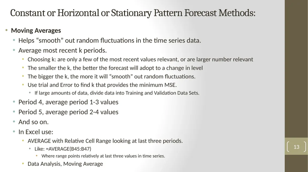 Highline Class, BI 348 Basic Business Analytics - slide 13 of 48