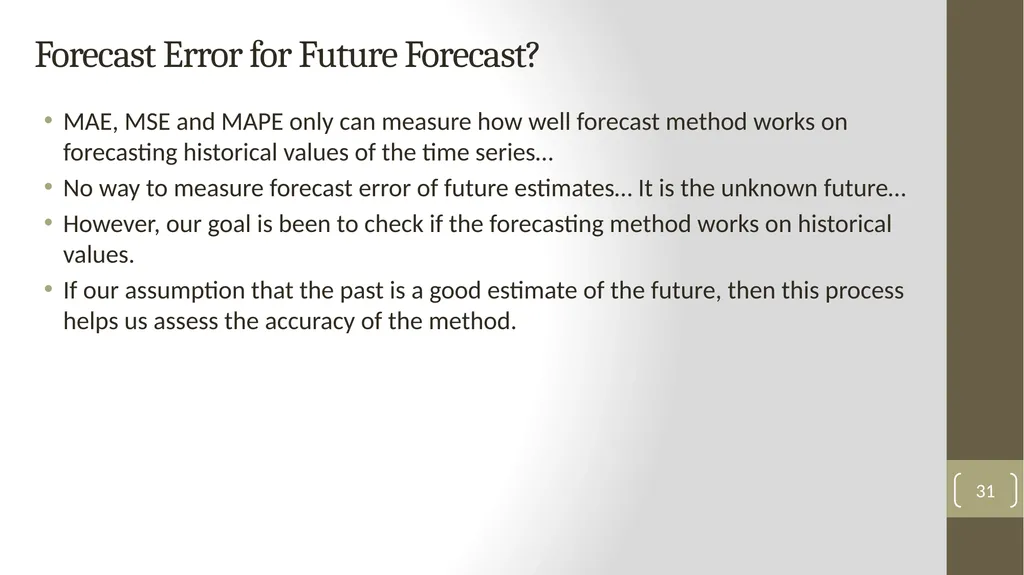 Highline Class, BI 348 Basic Business Analytics - slide 31 of 48