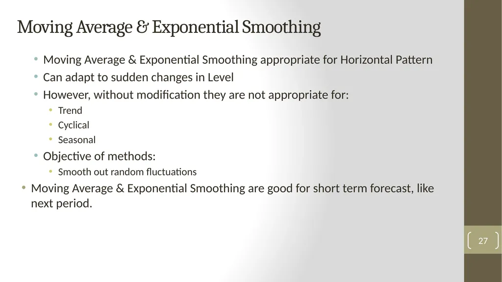 Highline Class, BI 348 Basic Business Analytics - slide 27 of 48