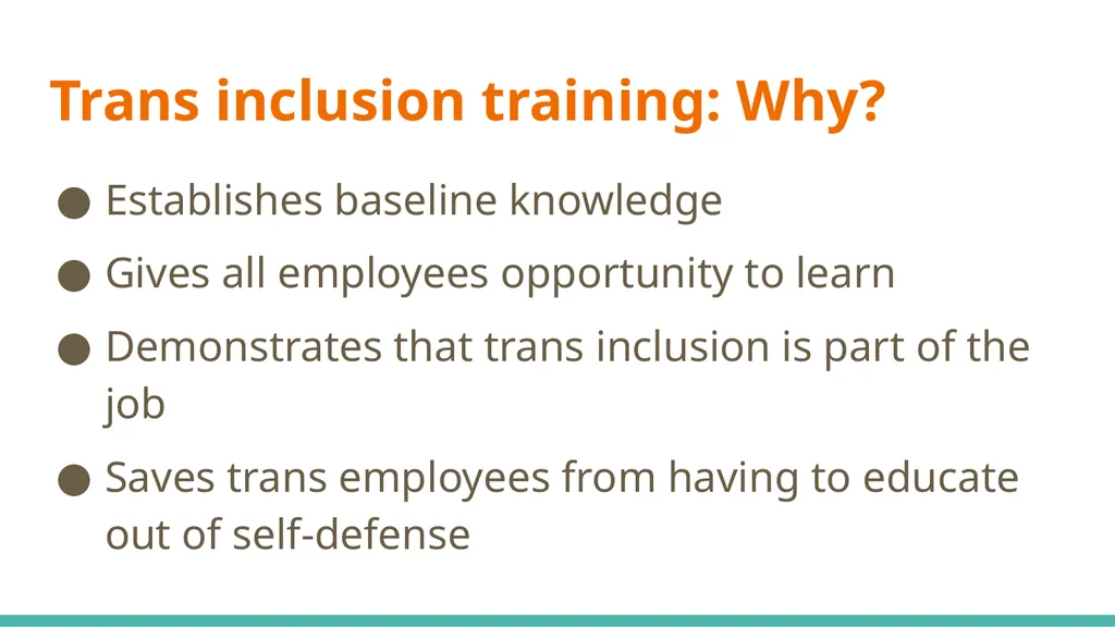 Supporting Trans Library Employees - slide 11 of 33