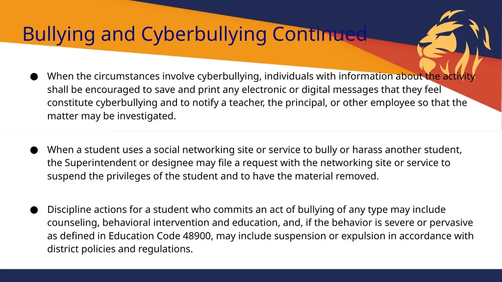 2019-2020 Policies and Procedures Bus - slide 7 of 22
