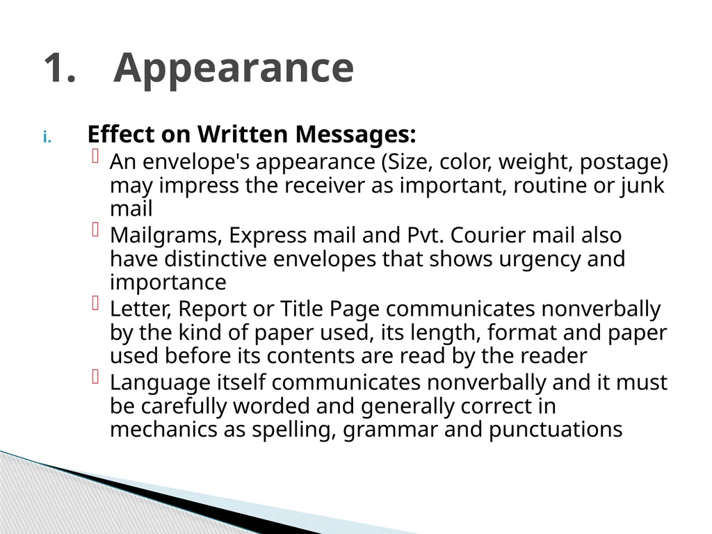 LECTURE 2 BUSINESS COMMUNICATION & REPORT WRITING - slide 19 of 33