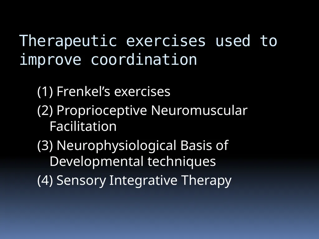 Co-ordination Exercises Coordination or fine motor - slide 7 of 22